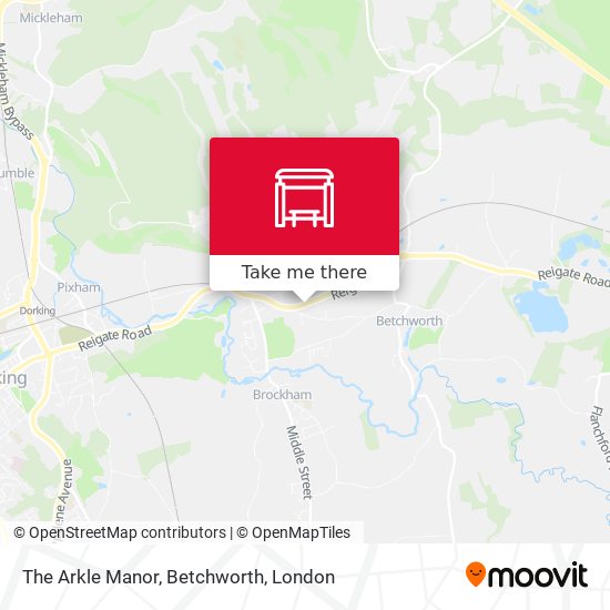 The Arkle Manor, Betchworth map