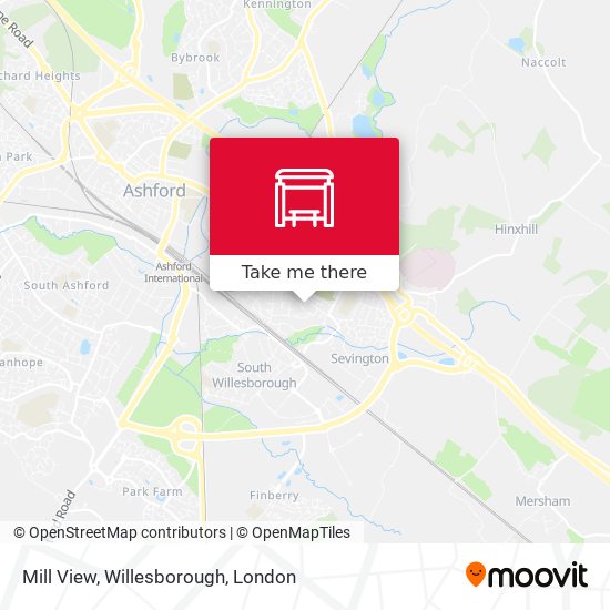 Mill View, Willesborough map