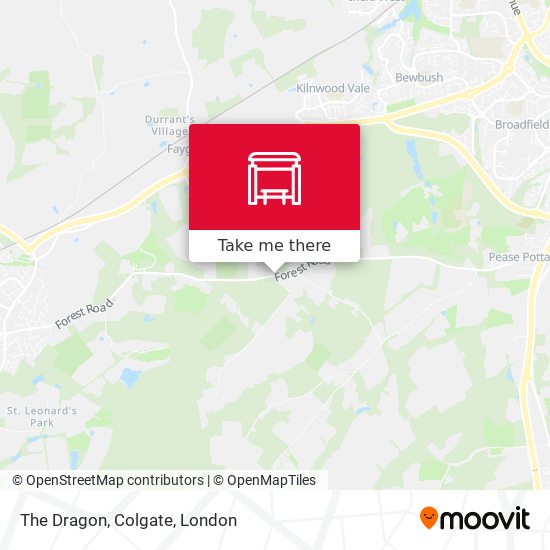 The Dragon, Colgate map