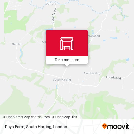Pays Farm, South Harting map