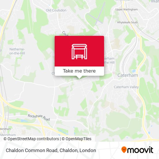 Chaldon Common Road, Chaldon map