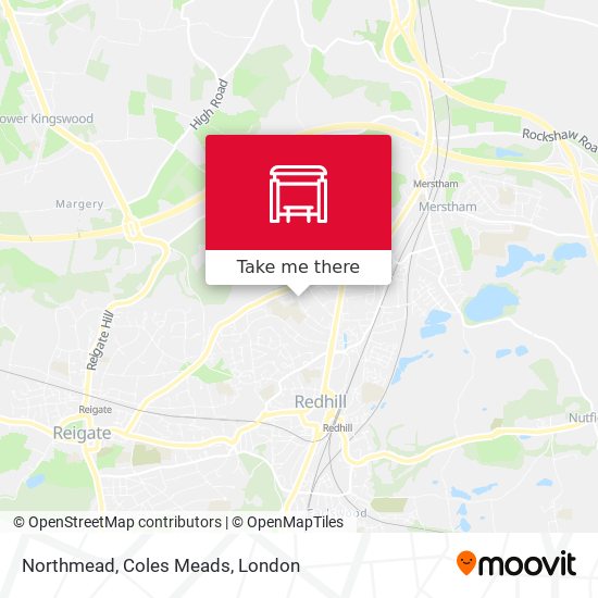 Northmead, Coles Meads map