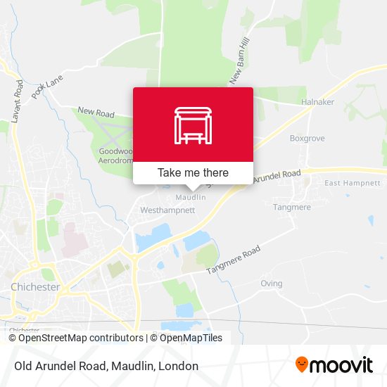 Old Arundel Road, Maudlin map