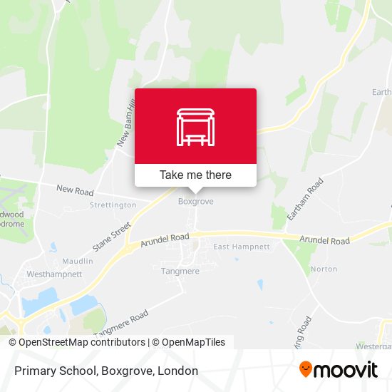 Primary School, Boxgrove map
