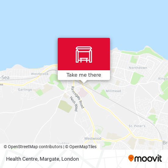 Health Centre, Margate map
