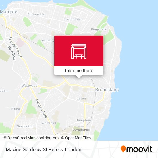 Maxine Gardens, St Peters map