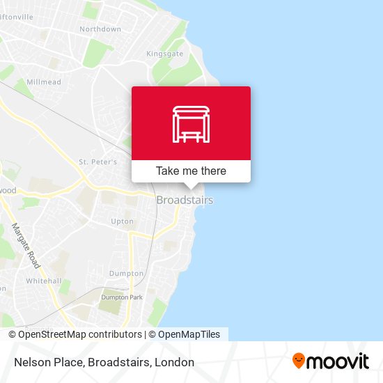 Nelson Place, Broadstairs map