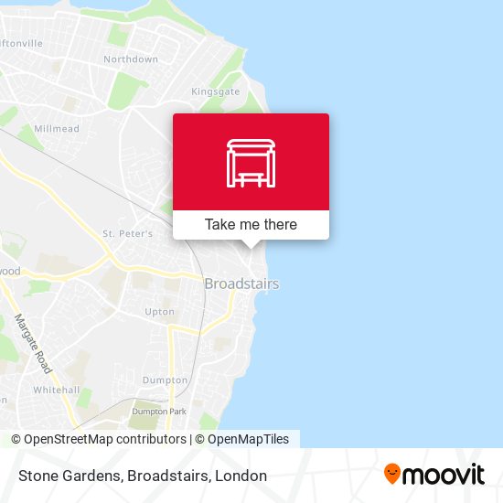 Stone Gardens, Broadstairs map