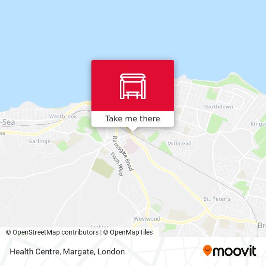 Health Centre, Margate map