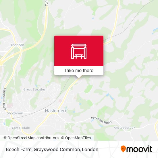 Beech Farm, Grayswood Common map