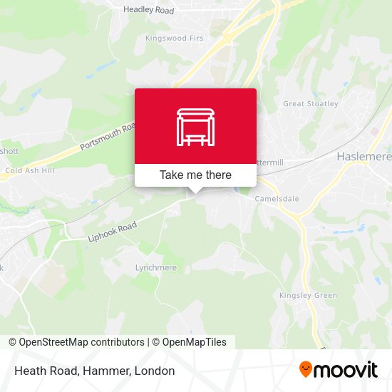 Heath Road, Hammer map
