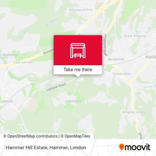 Hammer Hill Estate, Hammer map