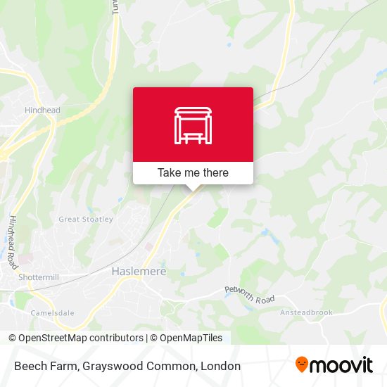 Beech Farm, Grayswood Common map