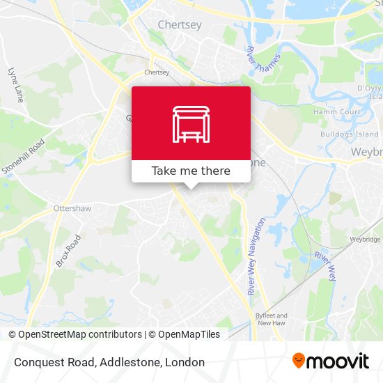 Conquest Road, Addlestone map