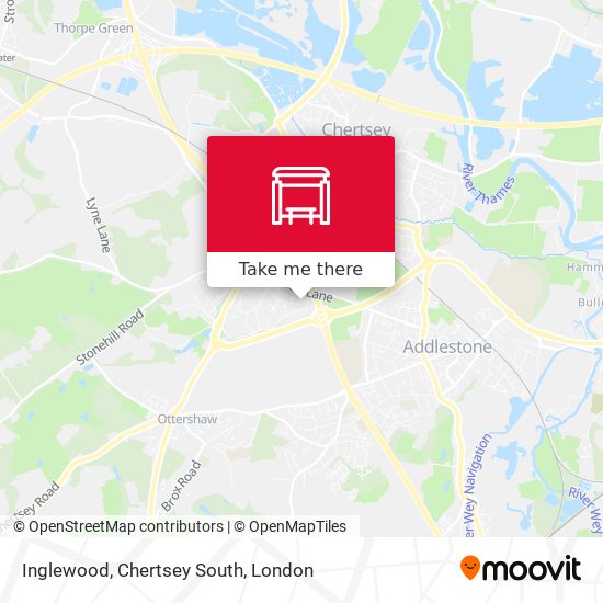 Inglewood, Chertsey South map