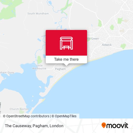 The Causeway, Pagham map