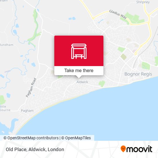 Old Place, Aldwick map