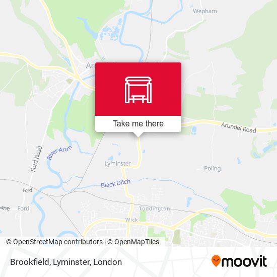 Brookfield, Lyminster map