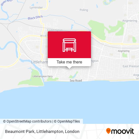 Beaumont Park, Littlehampton map