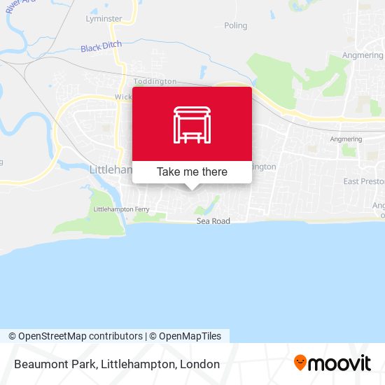 Beaumont Park, Littlehampton map
