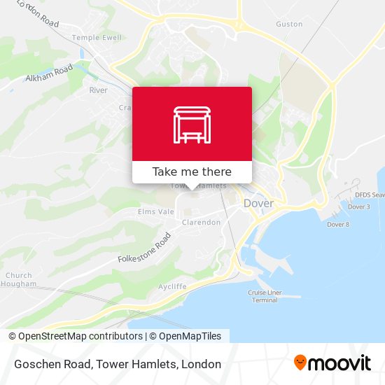 Goschen Road, Tower Hamlets map