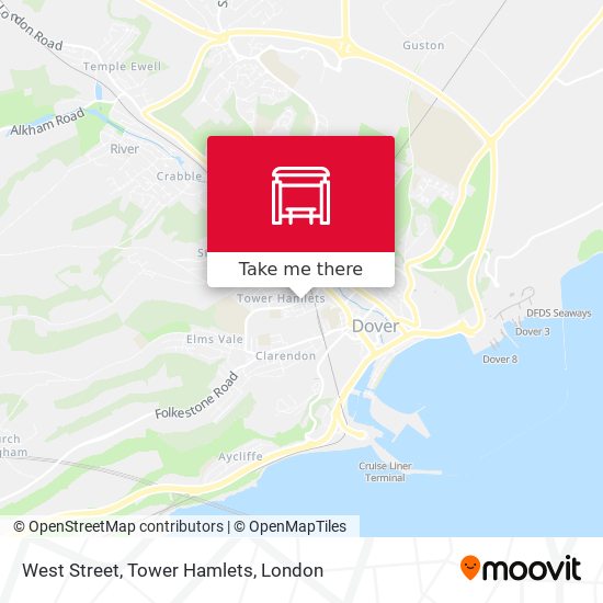 West Street, Tower Hamlets map