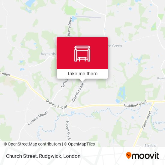 Church Street, Rudgwick map
