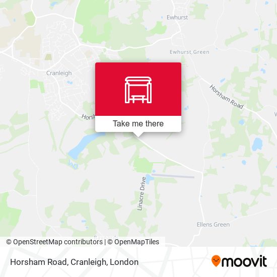Horsham Road, Cranleigh map