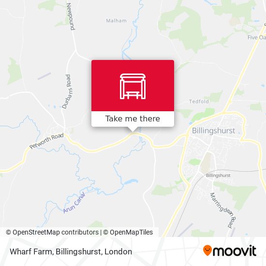 Wharf Farm, Billingshurst map