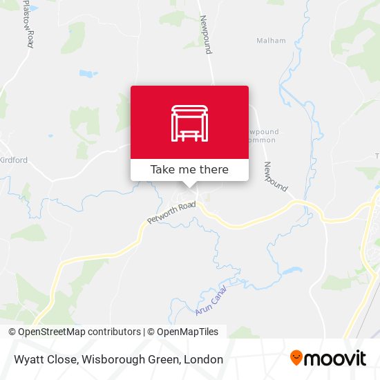 Wyatt Close, Wisborough Green map