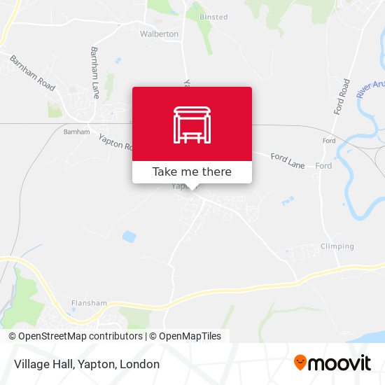 Village Hall, Yapton map