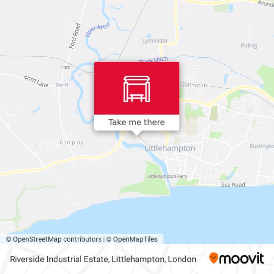 Riverside Industrial Estate, Littlehampton map