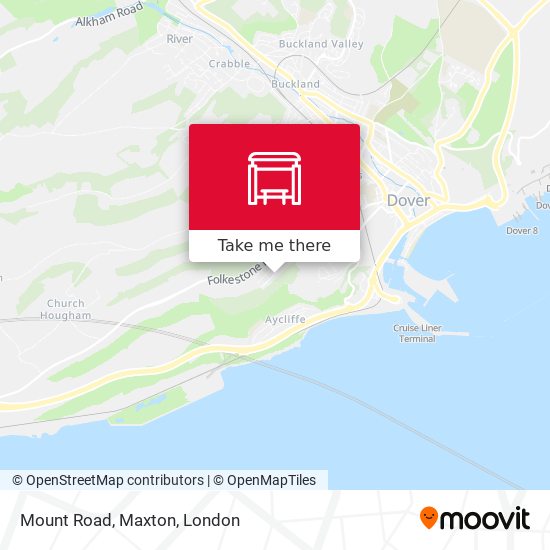 Mount Road, Maxton map