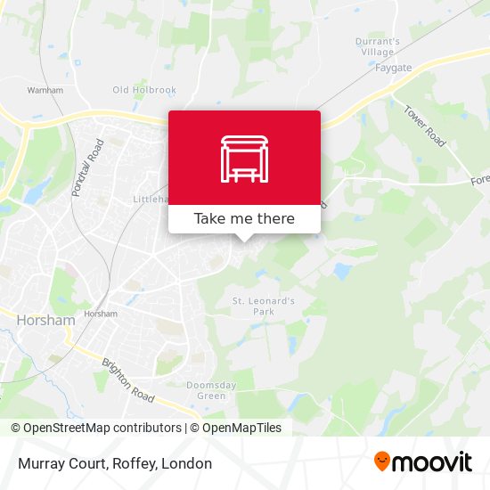 Murray Court, Roffey map