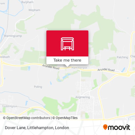 Dover Lane, Littlehampton map