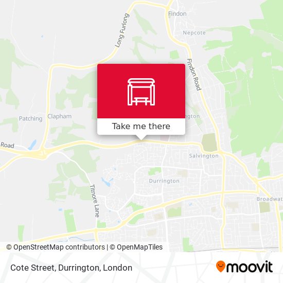 Cote Street, Durrington map