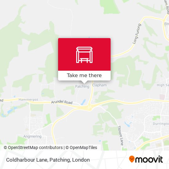 Coldharbour Lane, Patching map