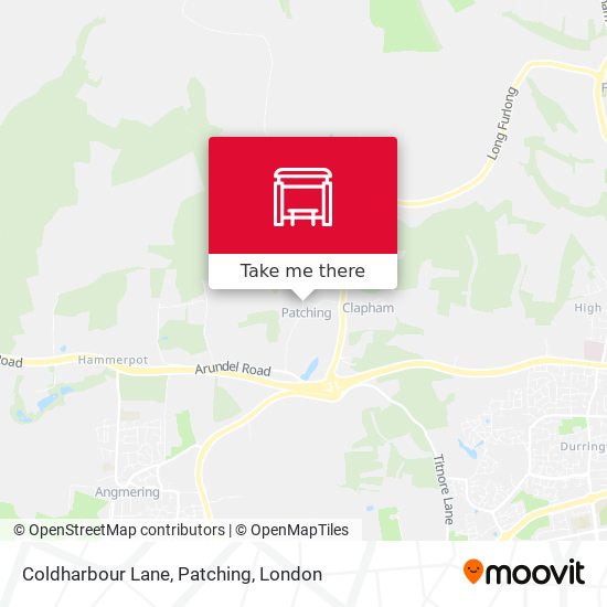 Coldharbour Lane, Patching map