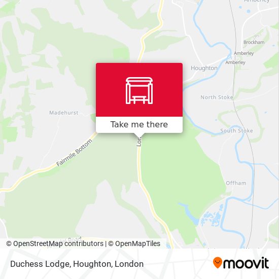 Duchess Lodge, Houghton map