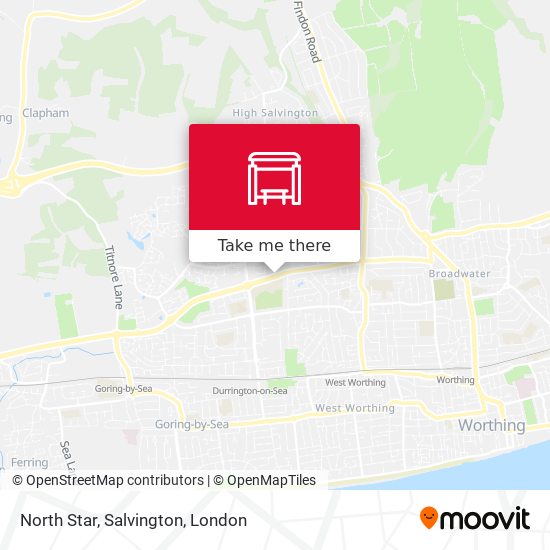 North Star, Salvington map