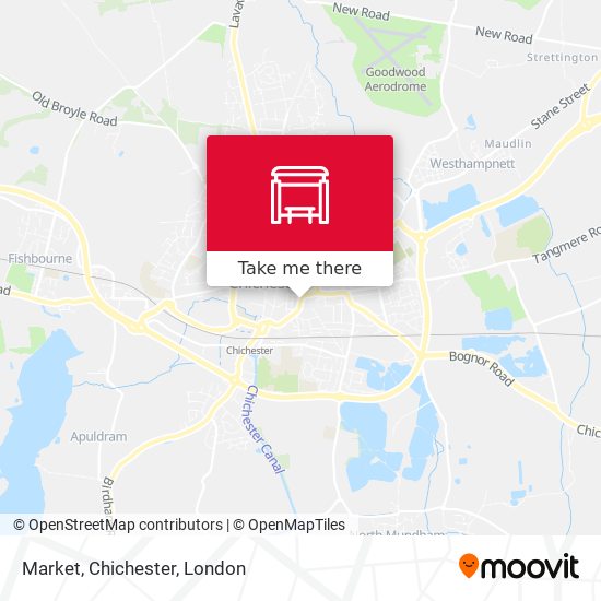 Market, Chichester map