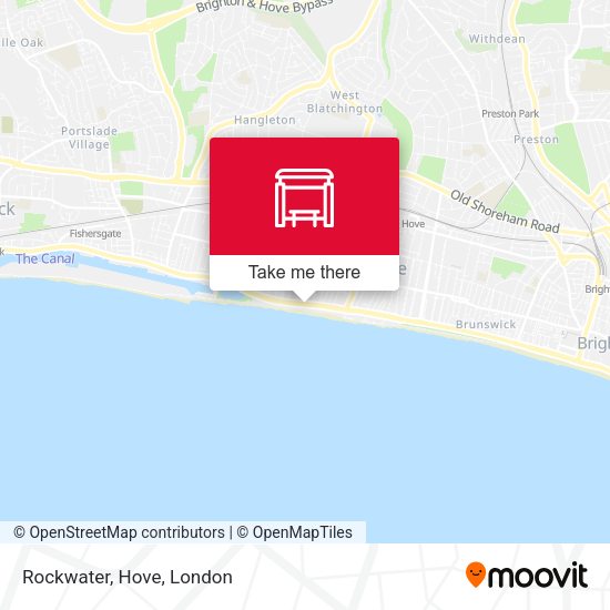 Rockwater, Hove map