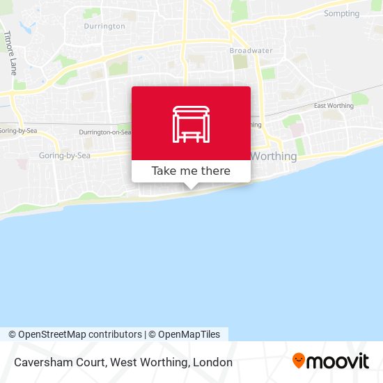 Caversham Court, West Worthing map
