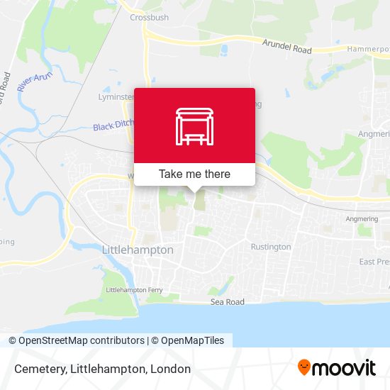Cemetery, Littlehampton map