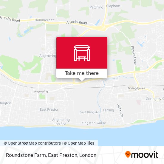 Roundstone Farm, East Preston map