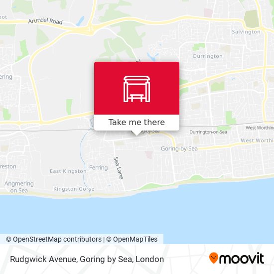 Rudgwick Avenue, Goring by Sea map