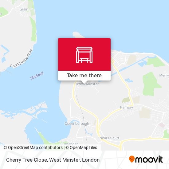 Cherry Tree Close, West Minster map