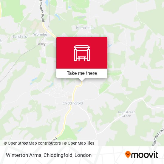 Winterton Arms, Chiddingfold map