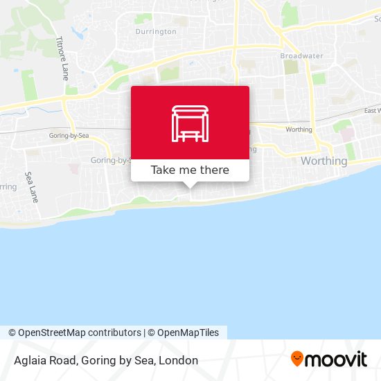 Aglaia Road, Goring by Sea map
