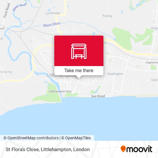 St Flora's Close, Littlehampton map